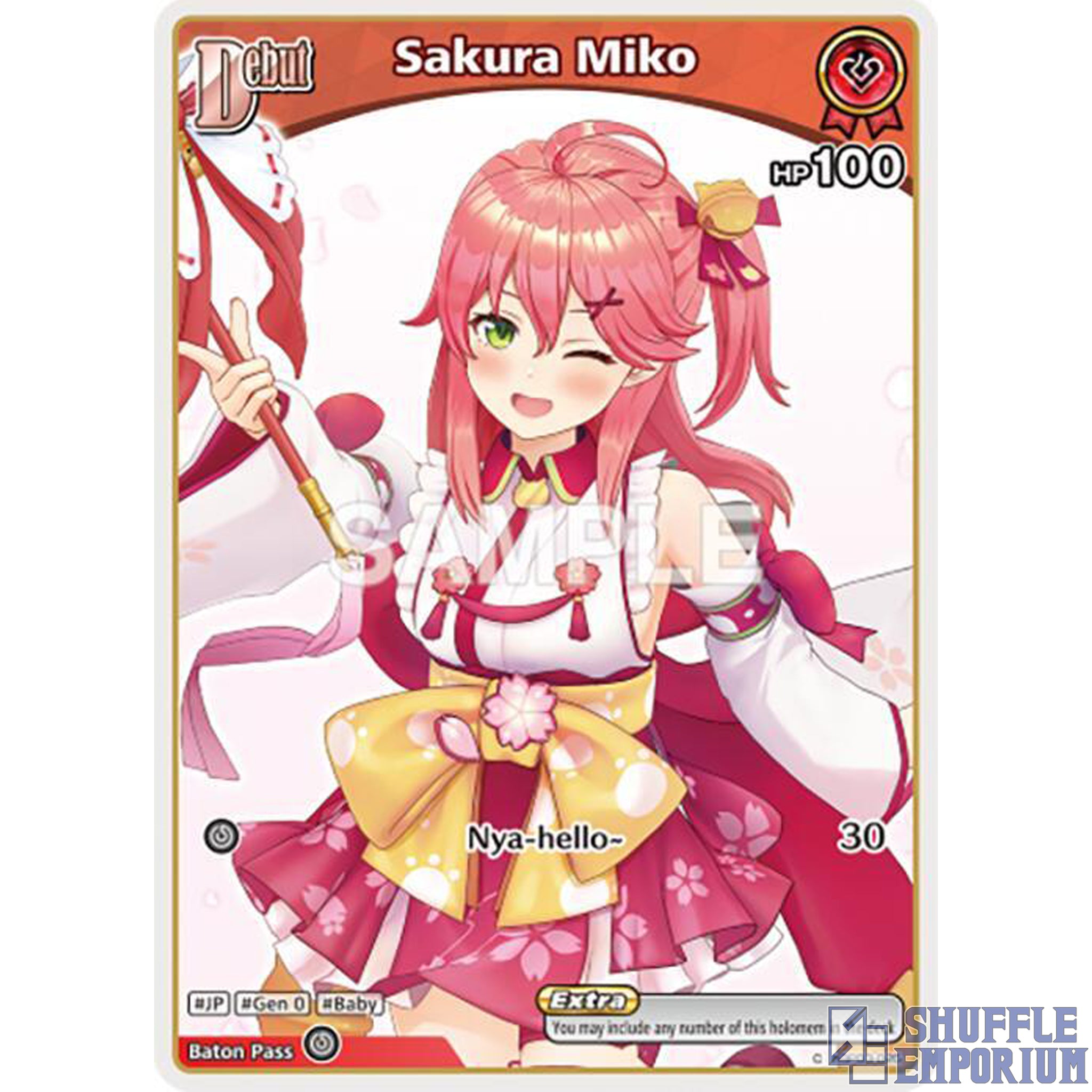 Hololive OCG: Sakura Miko (C) [hBP03-025]