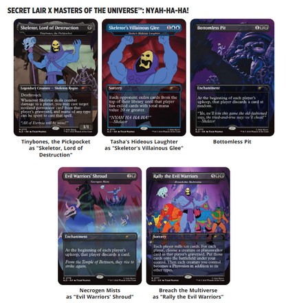 Magic the Gathering X Secret Lair | Masters of the Universe (Foil)