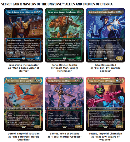 Magic the Gathering X Secret Lair | Masters of the Universe (Foil)