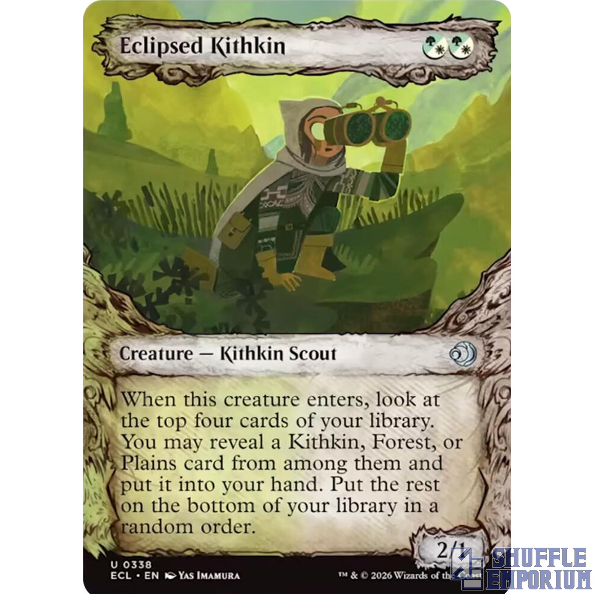 Eclipsed Kithkin (Showcase) - Lorwyn Eclipsed (ECL)
