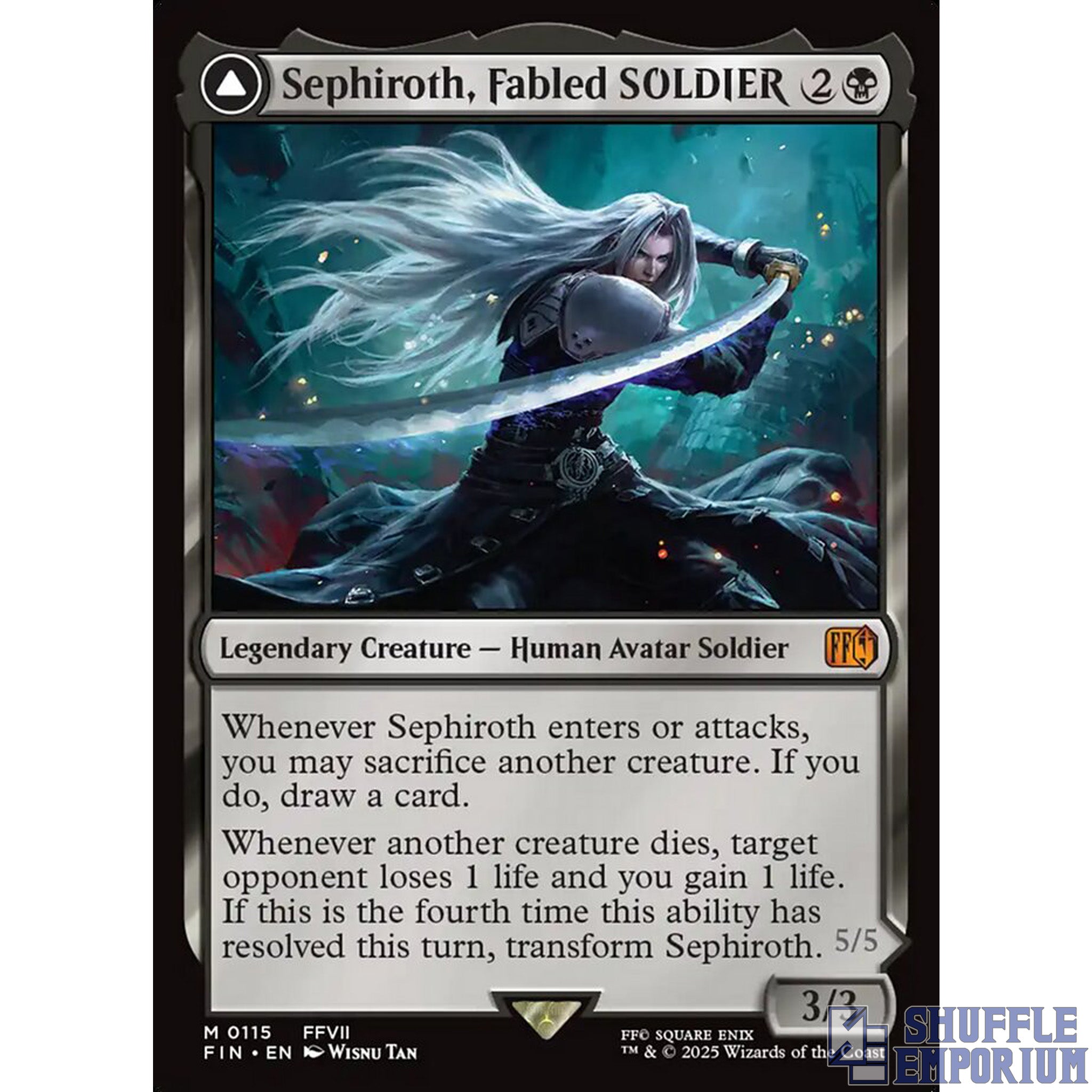Sephiroth, Fabled SOLDIER