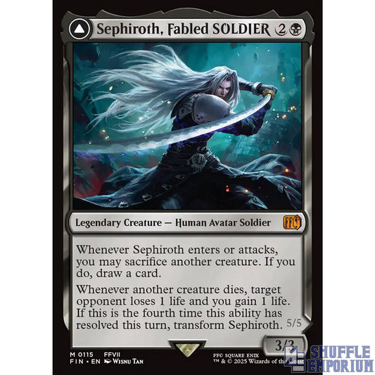 Sephiroth, Fabled SOLDIER