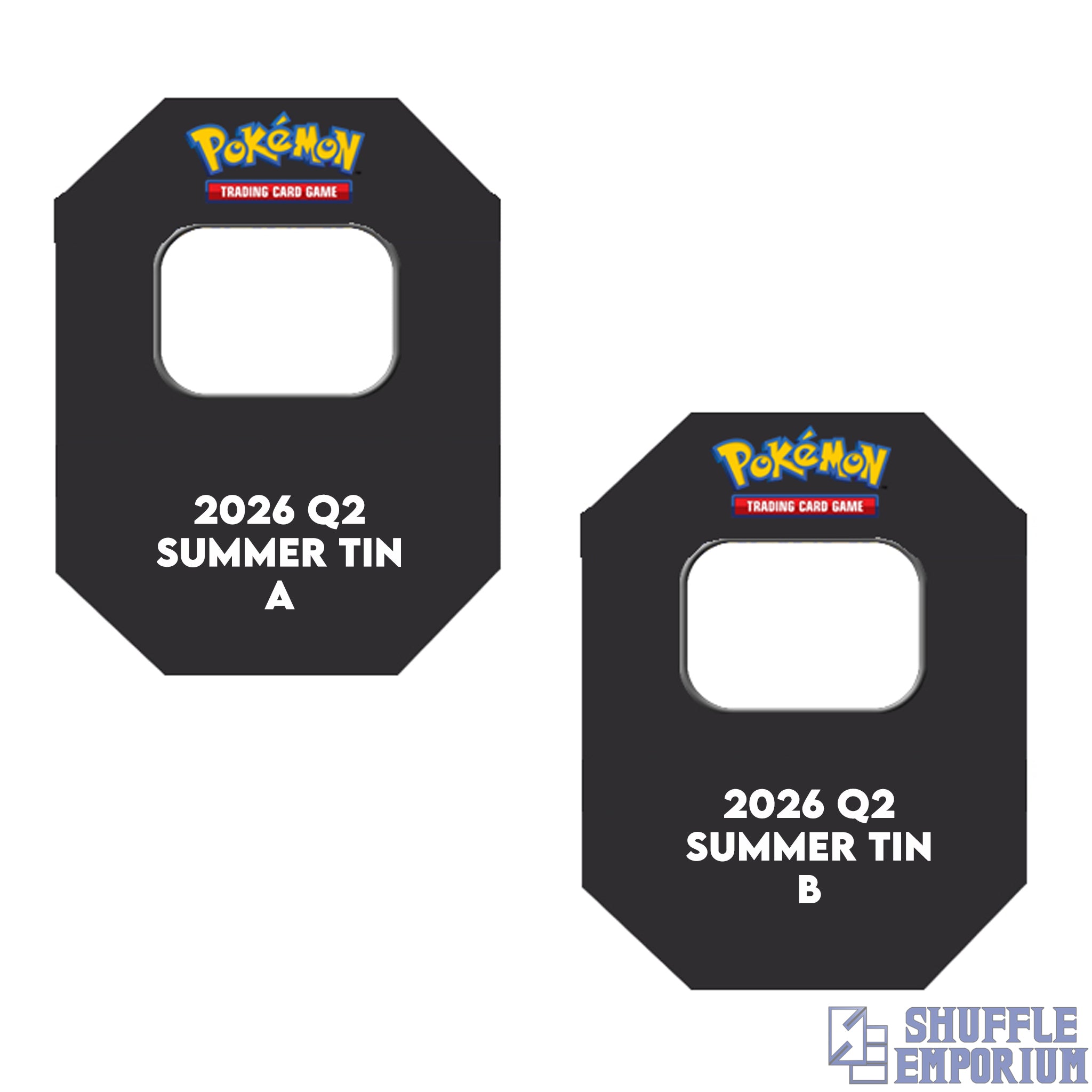 Pokemon TCG: 2026 Q2 Summer Tins Assorted