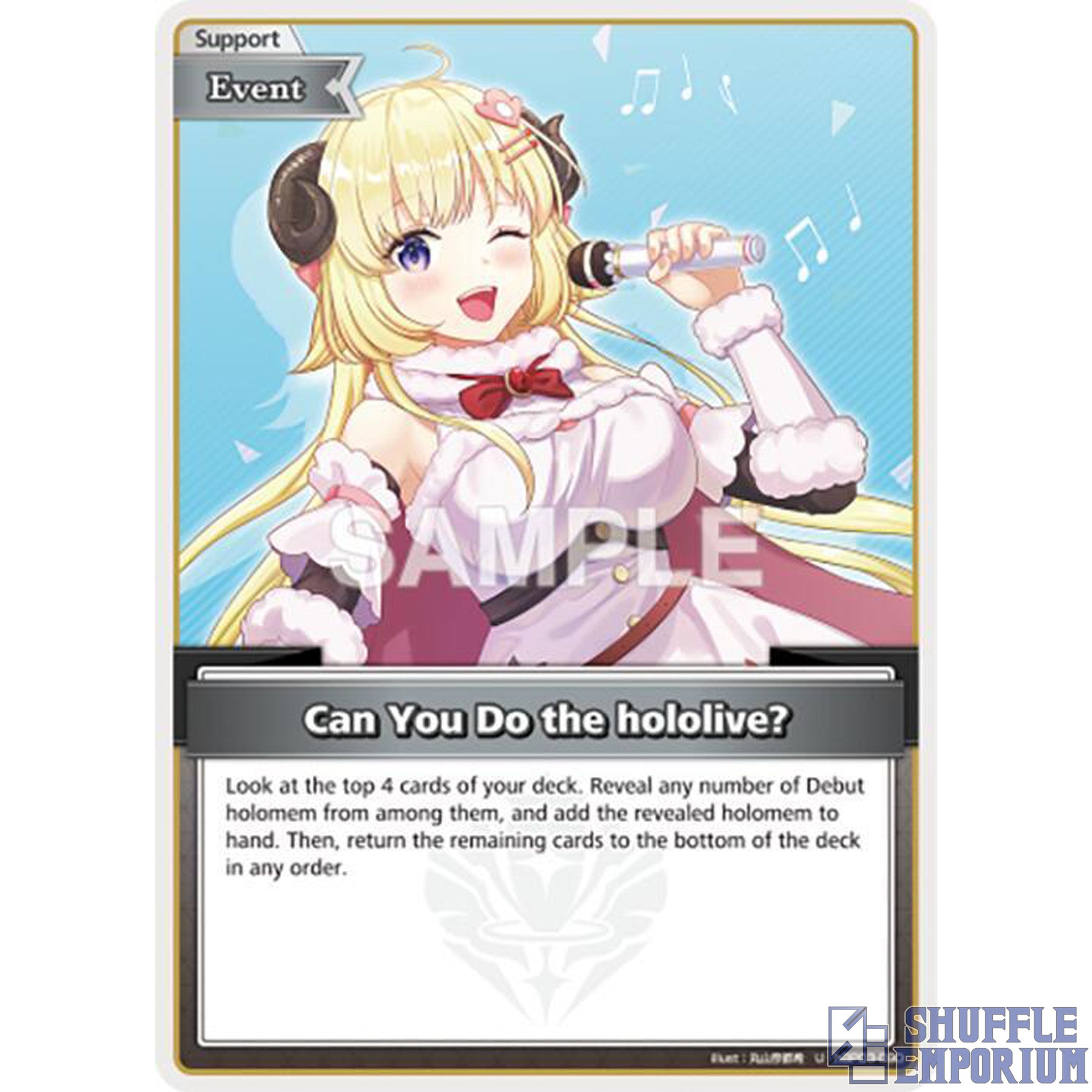 Hololive OCG: Can You Do the hololive? (U) [hBP03-090]