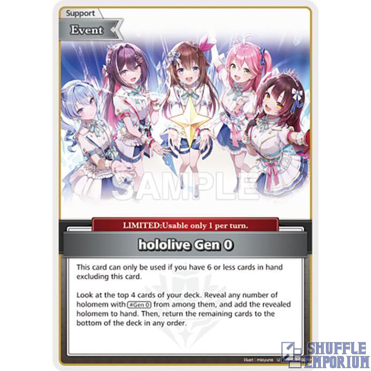Hololive OCG: Hololive Gen 0 (U) [hBP03-092]