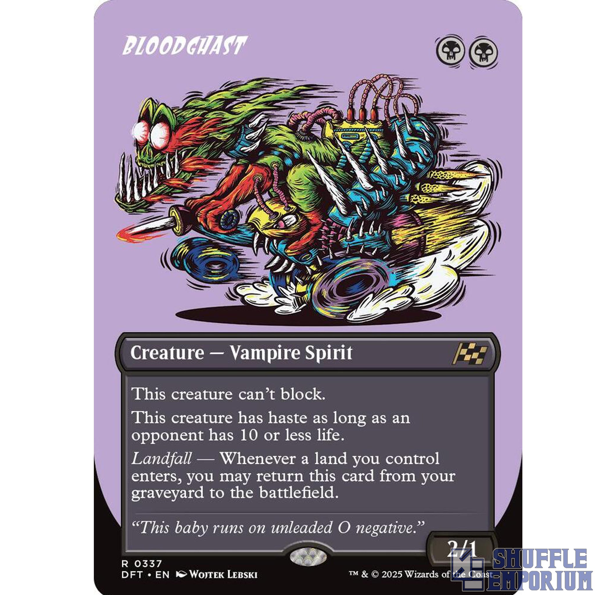 Bloodghast (Borderless) - Aetherdrift (DFT)