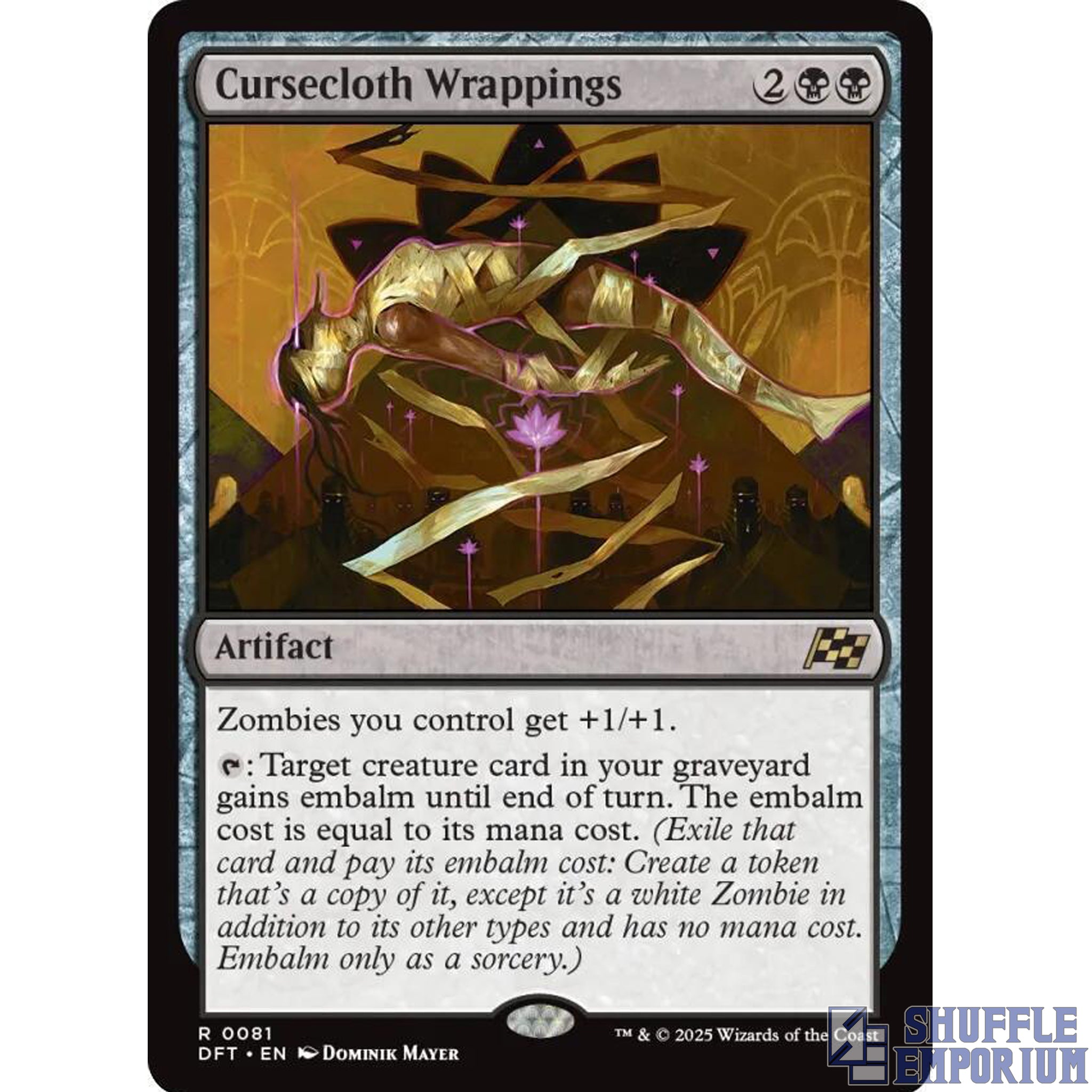 Cursecloth Wrappings - Aetherdrift (DFT) (Foil)
