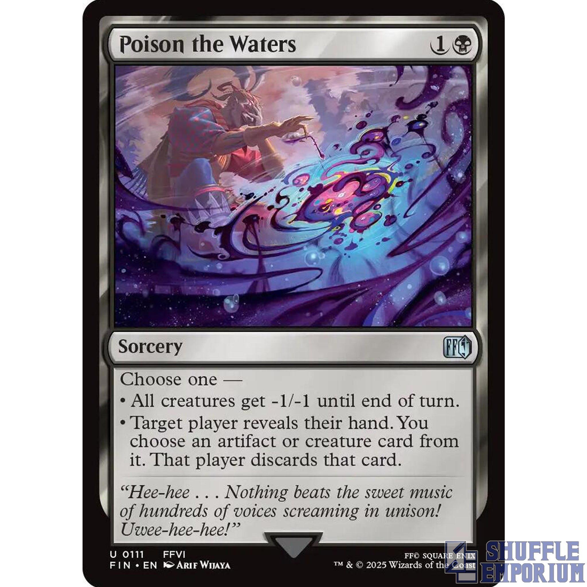 Poison the Waters - FINAL FANTASY (FIN) (Foil)