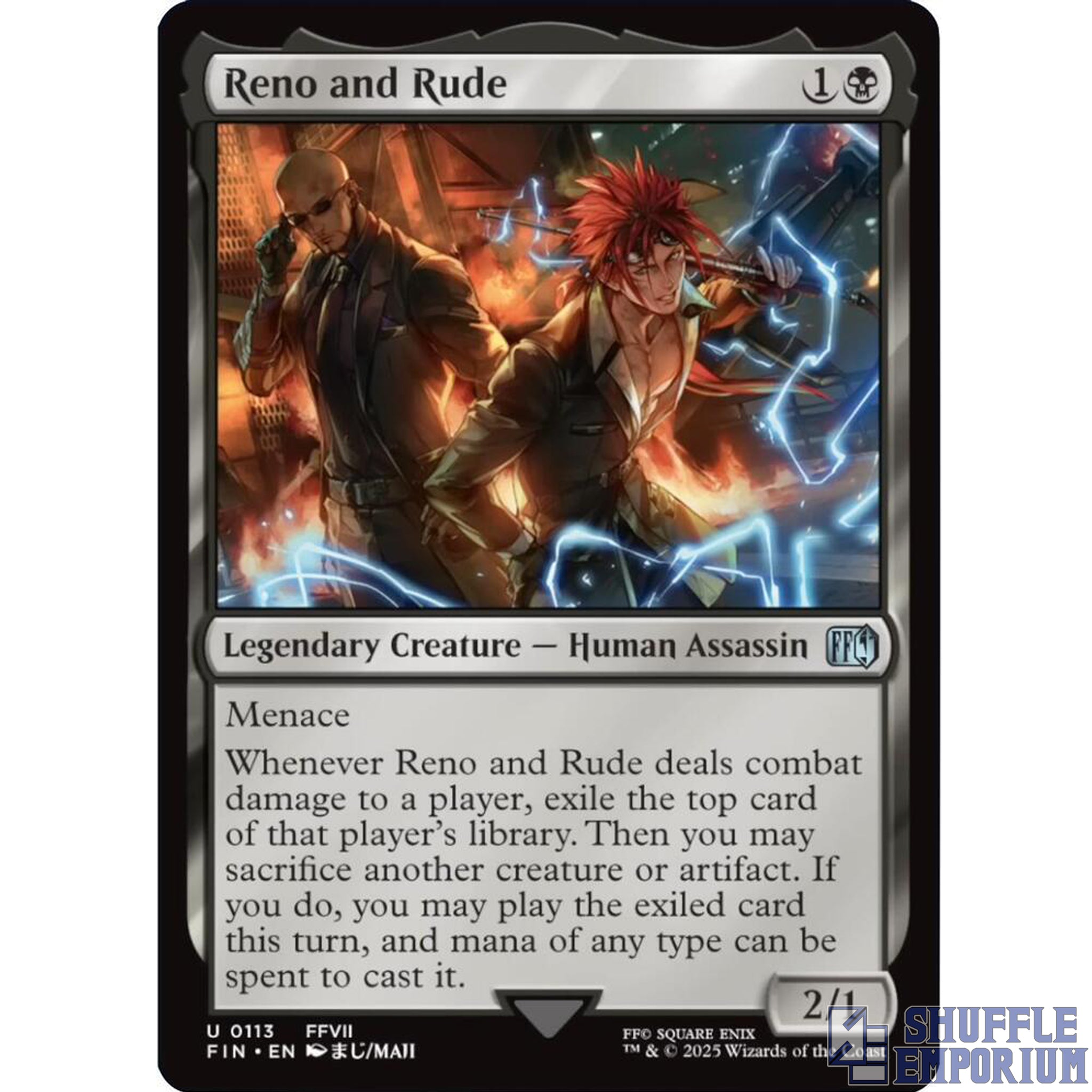 Reno and Rude - FINAL FANTASY (FIN) (Foil)