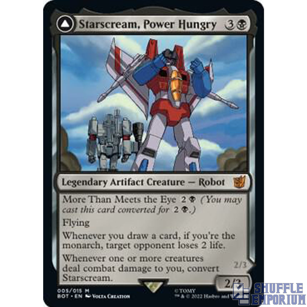 Starscream, Power Hungry - Universes Beyond: Transformers (BOT) (Foil)