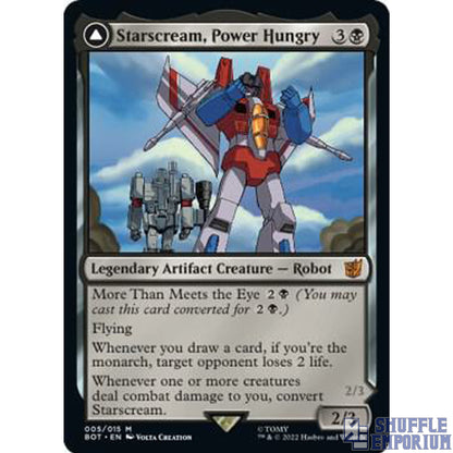 Starscream, Power Hungry - Universes Beyond: Transformers (BOT) (Foil)