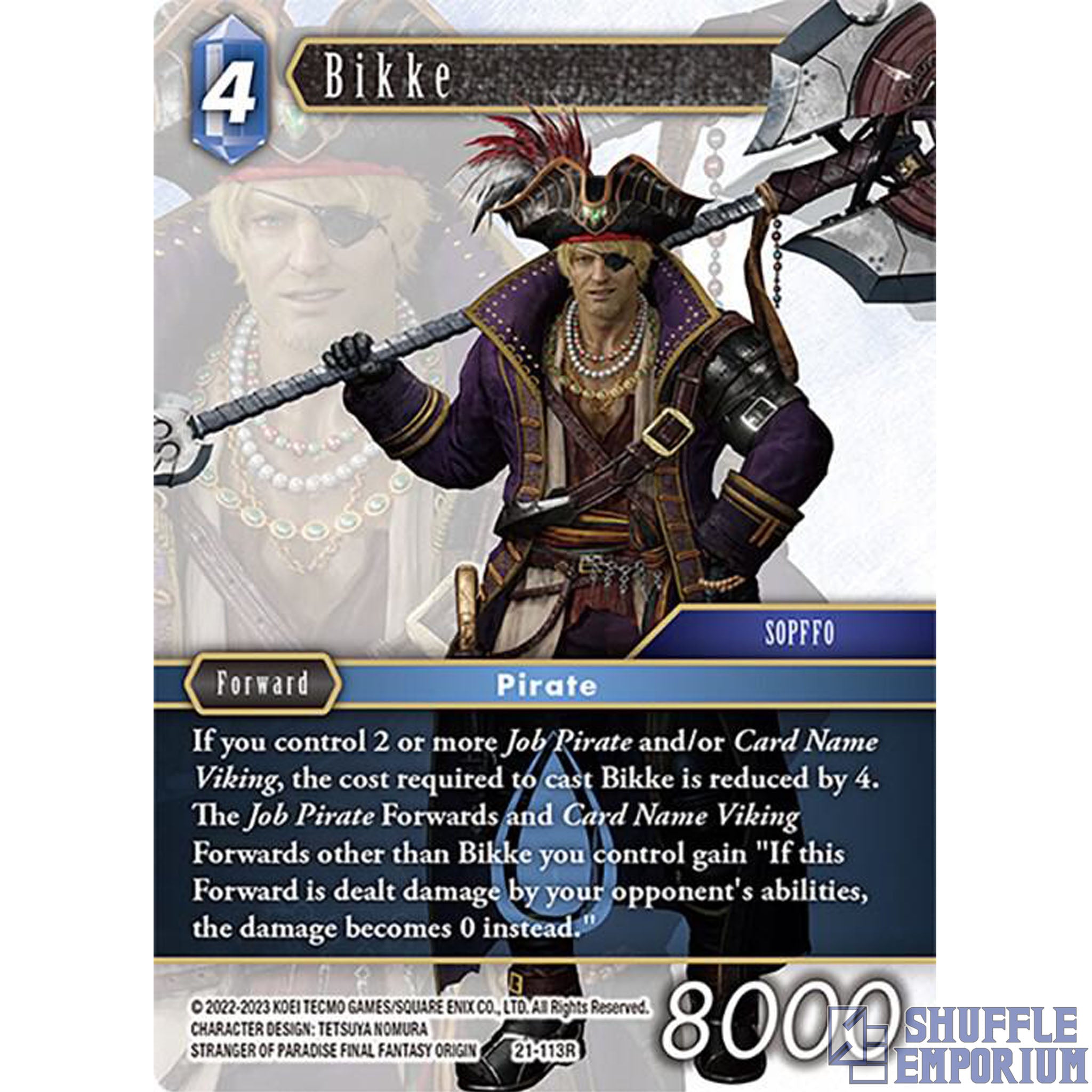 Final Fantasy TCG: Bikke [21-113R]