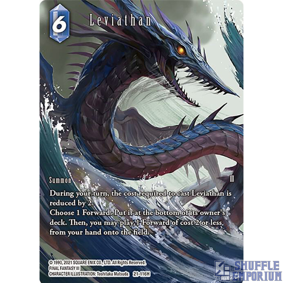 Final Fantasy TCG: Leviathan (Full Art) [21-116H]