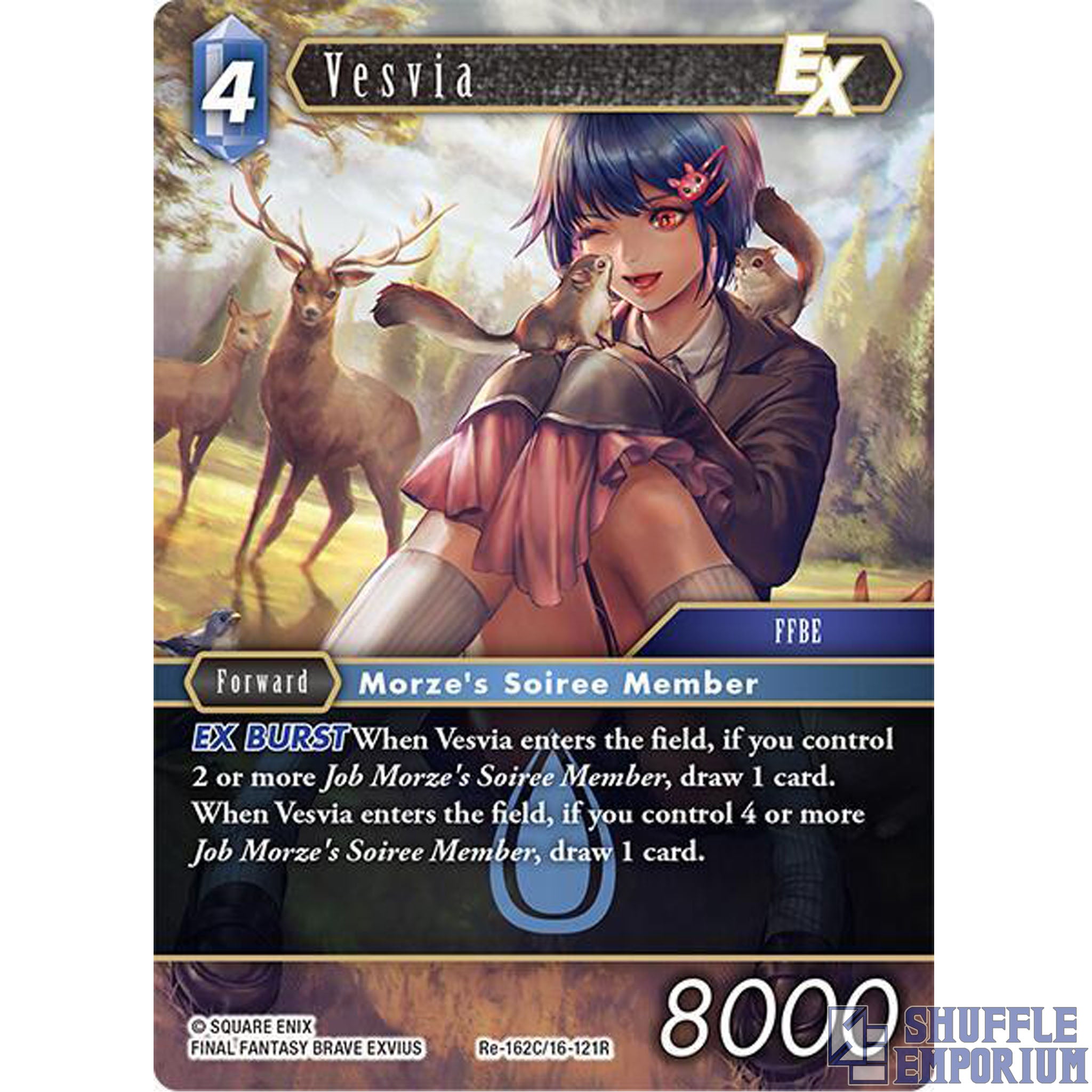 Final Fantasy TCG: Vesvia EX [Re-162C/16-121R]