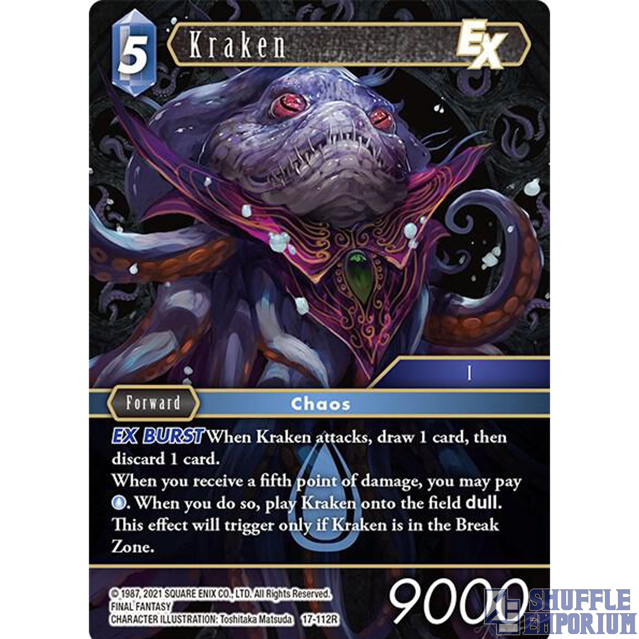 Final Fantasy TCG: Kraken [17-112R]