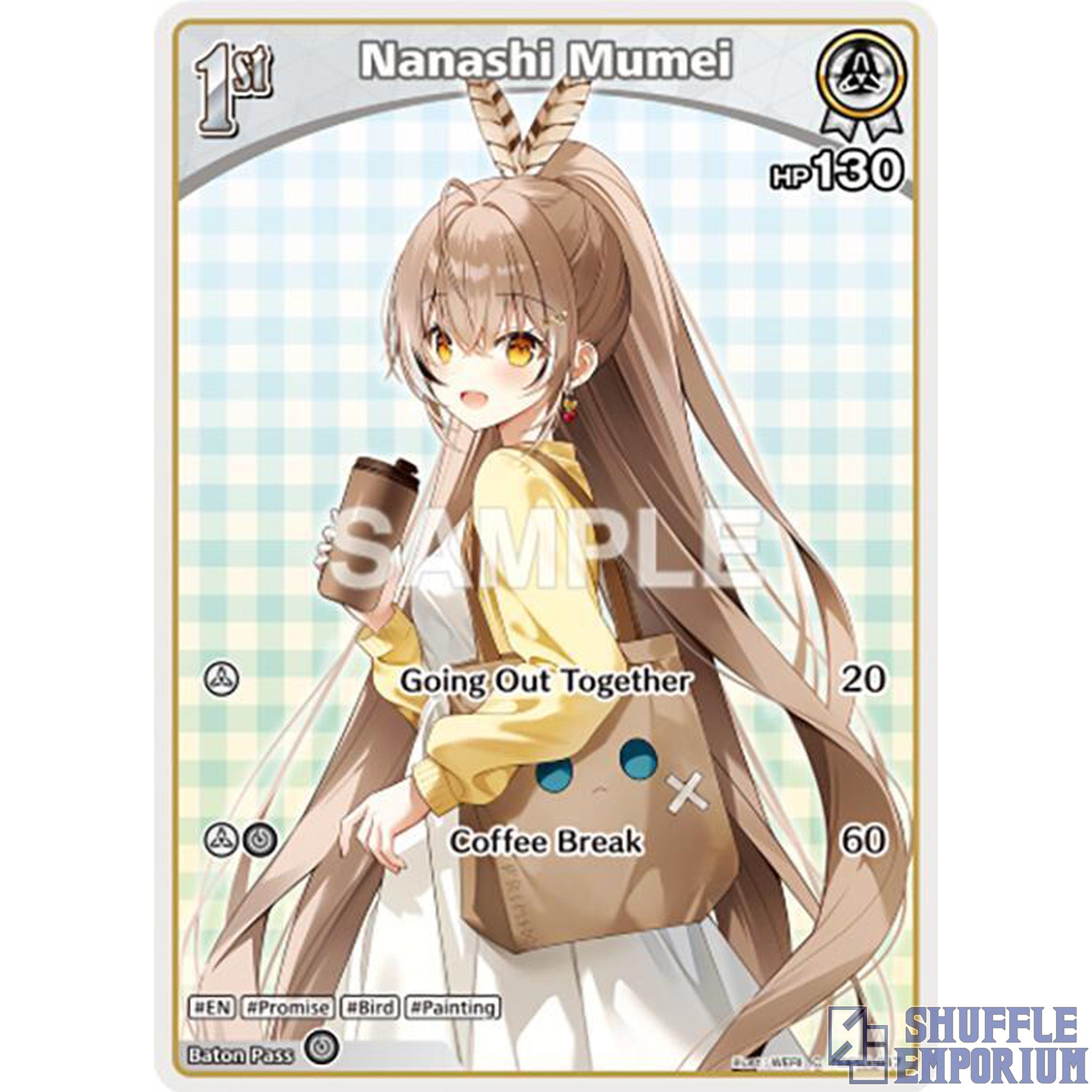 Hololive OCG: Nanashi Mumei (C) [hBP01-017]