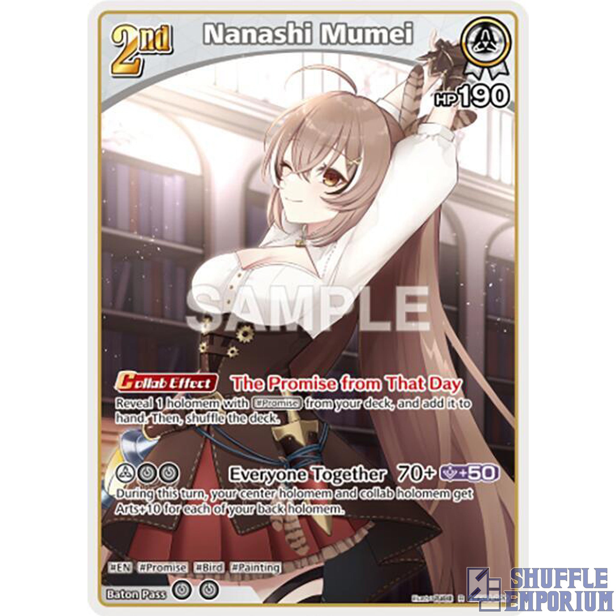 Hololive OCG: Nanashi Mumei (R) [hBP01-020]