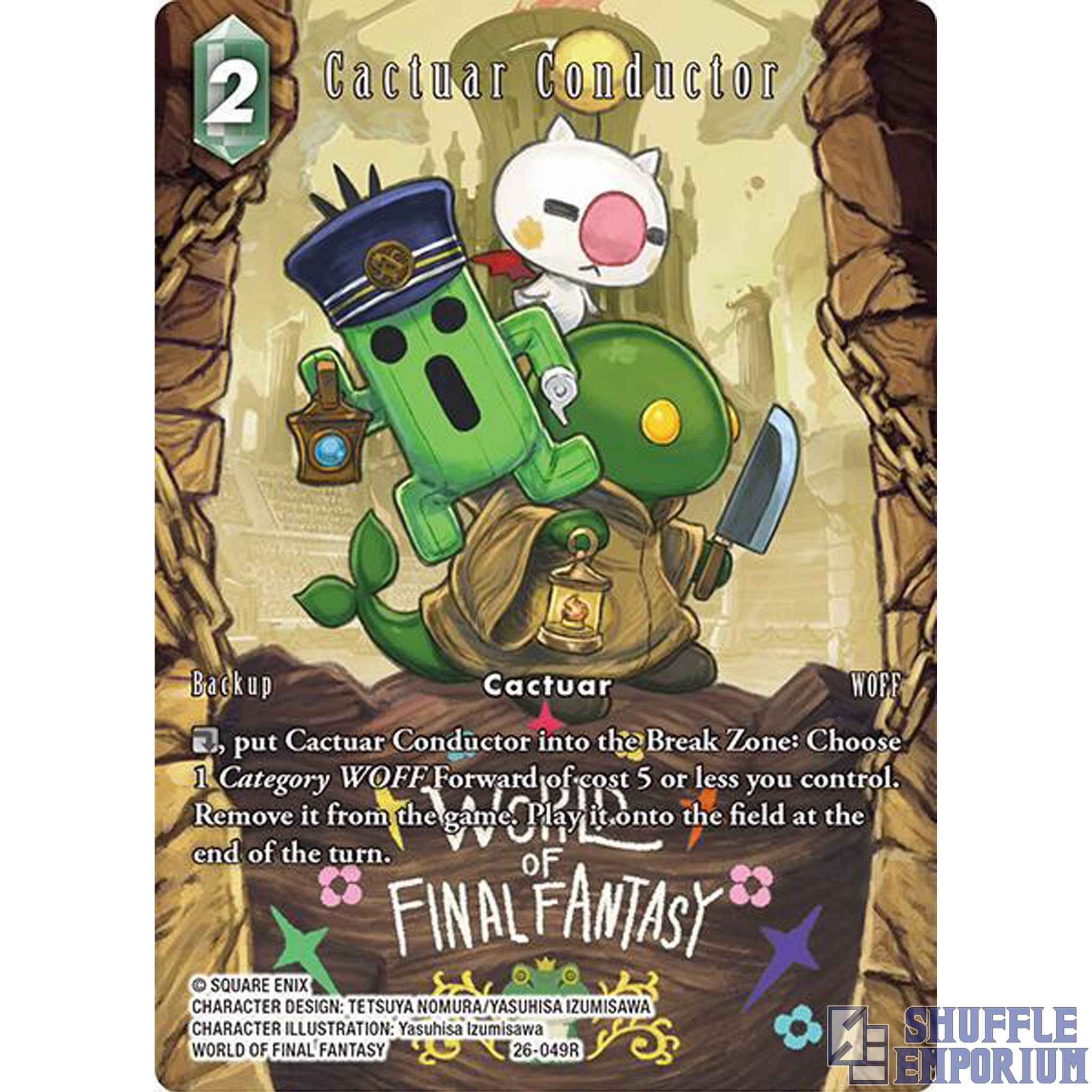 Final Fantasy TCG: Cactuar Conductor (Full Art) [26-049R]