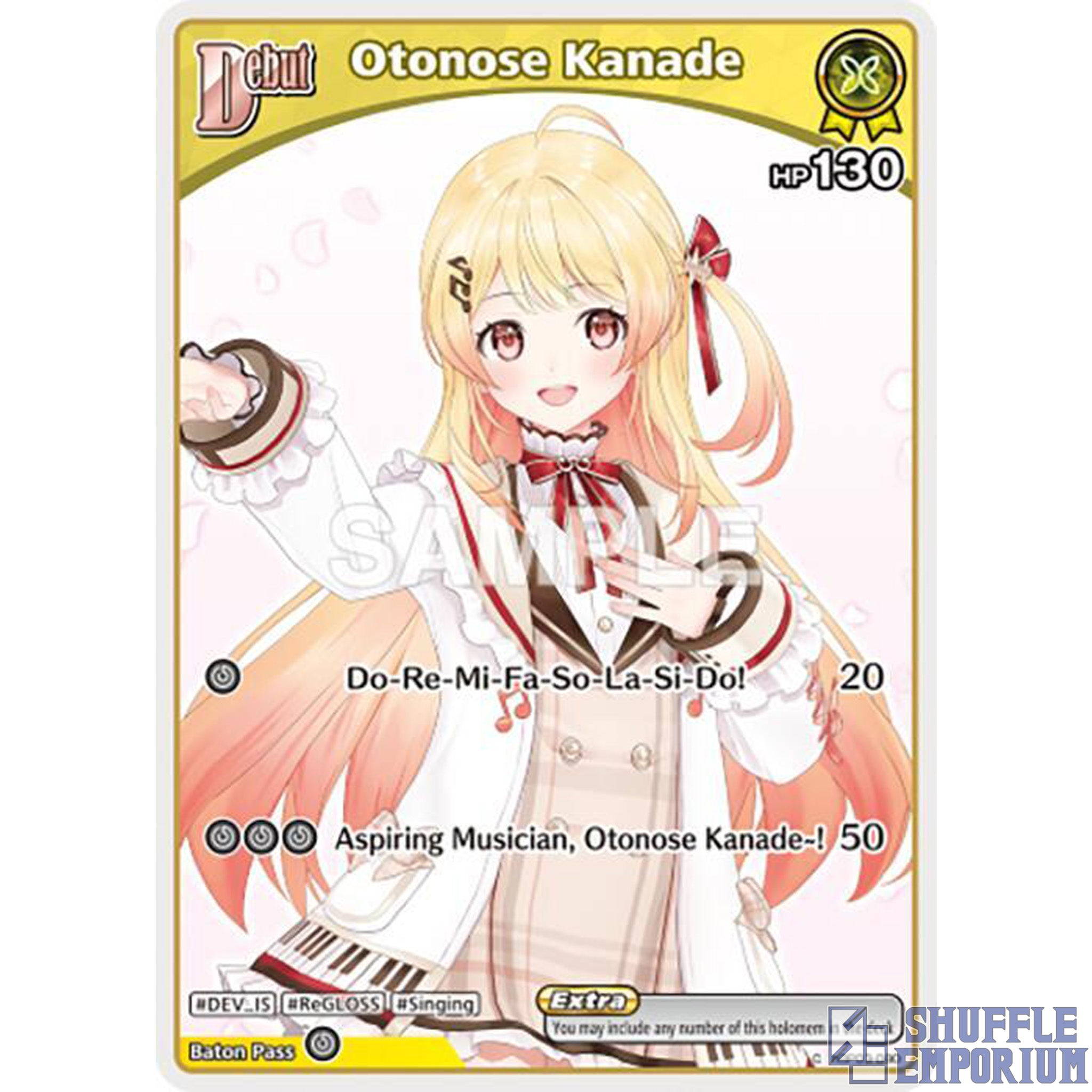 Hololive OCG: Otonose Kanade (C) [hBP03-080]