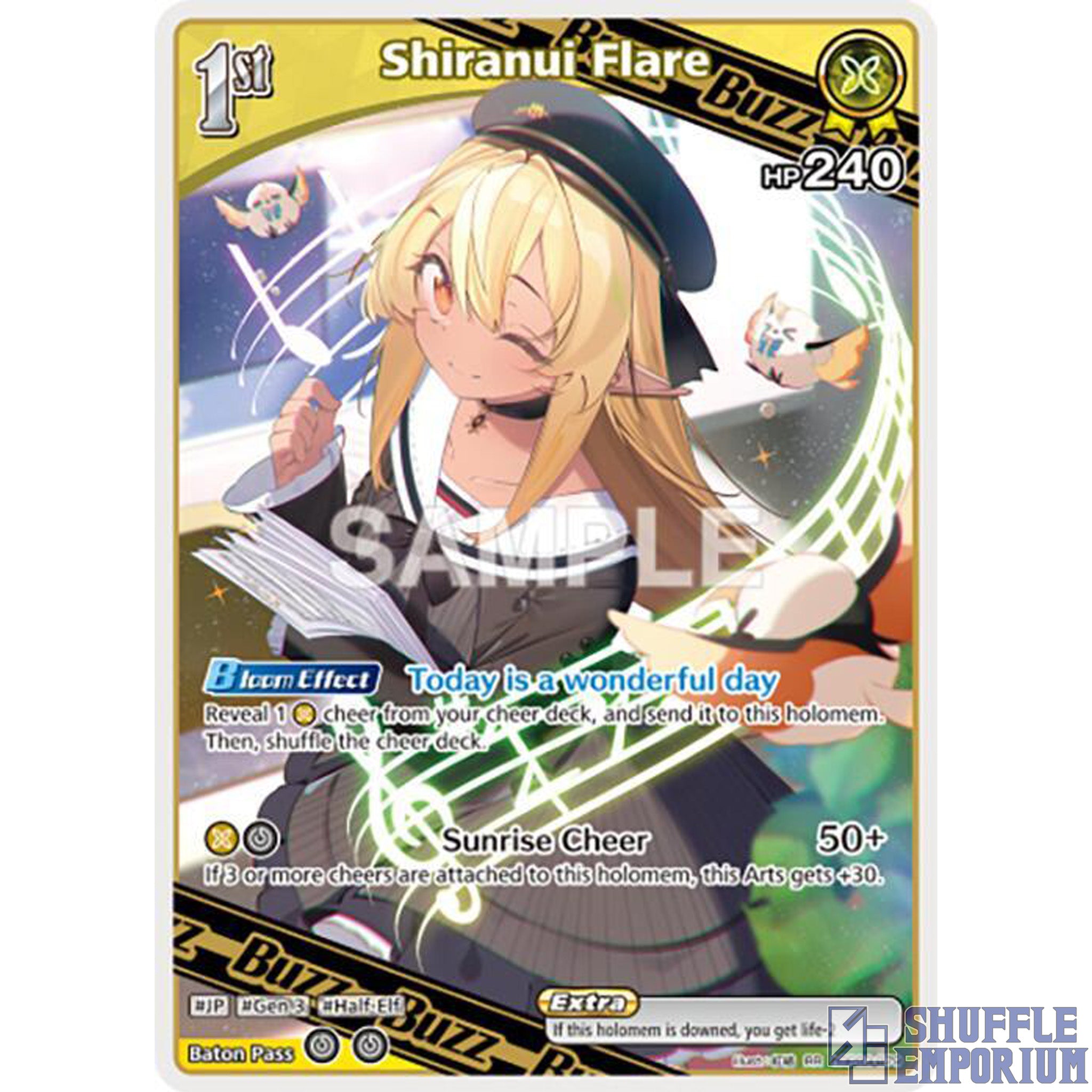 Hololive OCG: Shiranui Flare (RR) [hBP03-079]