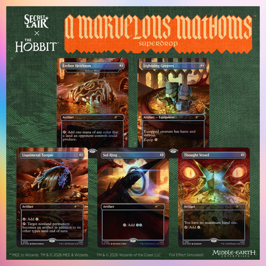 Magic the Gathering X Secret Lair | The Hobbit: Smaug's Spoils (Foil)