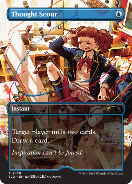 Magic the Gathering X Secret Lair | "Mahō Gakuin Seishun Hakusho — 魔法学院青春白書" (Non-Foil)