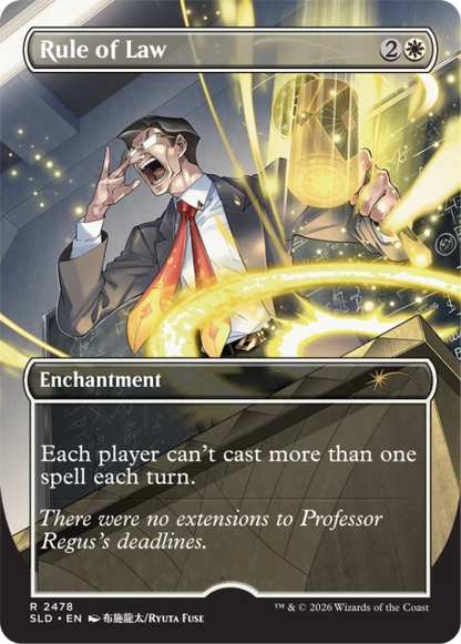 Magic the Gathering X Secret Lair | "Mahō Gakuin Seishun Hakusho — 魔法学院青春白書" (Non-Foil)