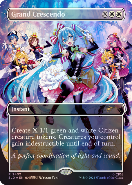 Magic the Gathering X Secret Lair | Commander Deck: Hatsune Miku