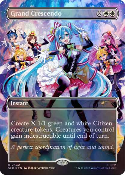 Magic the Gathering X Secret Lair | Commander Deck: Hatsune Miku