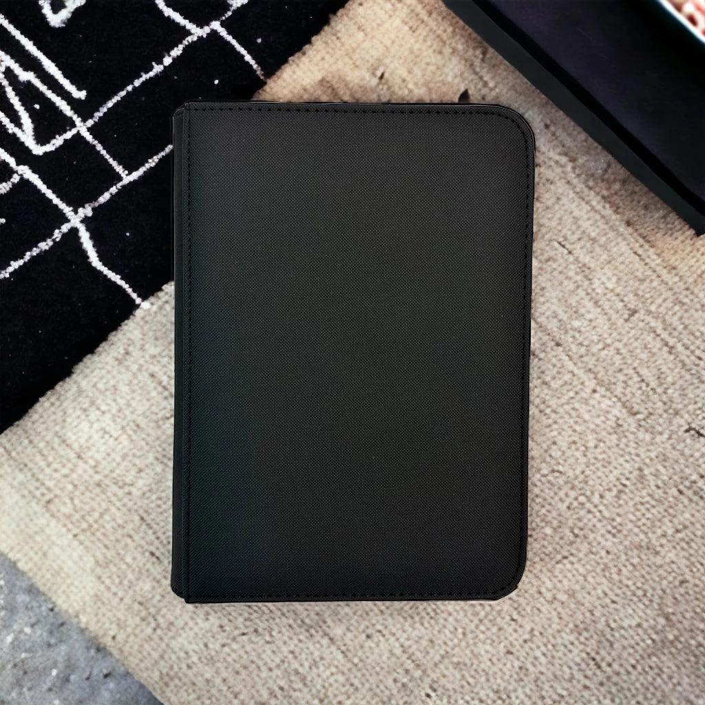1Up: 4-Pocket Zipper Card Binder