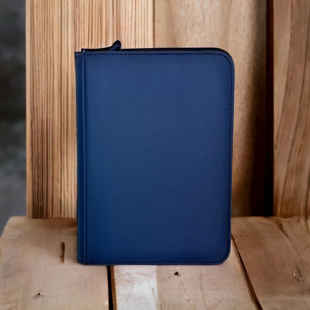 1Up: 4-Pocket Zipper Card Binder