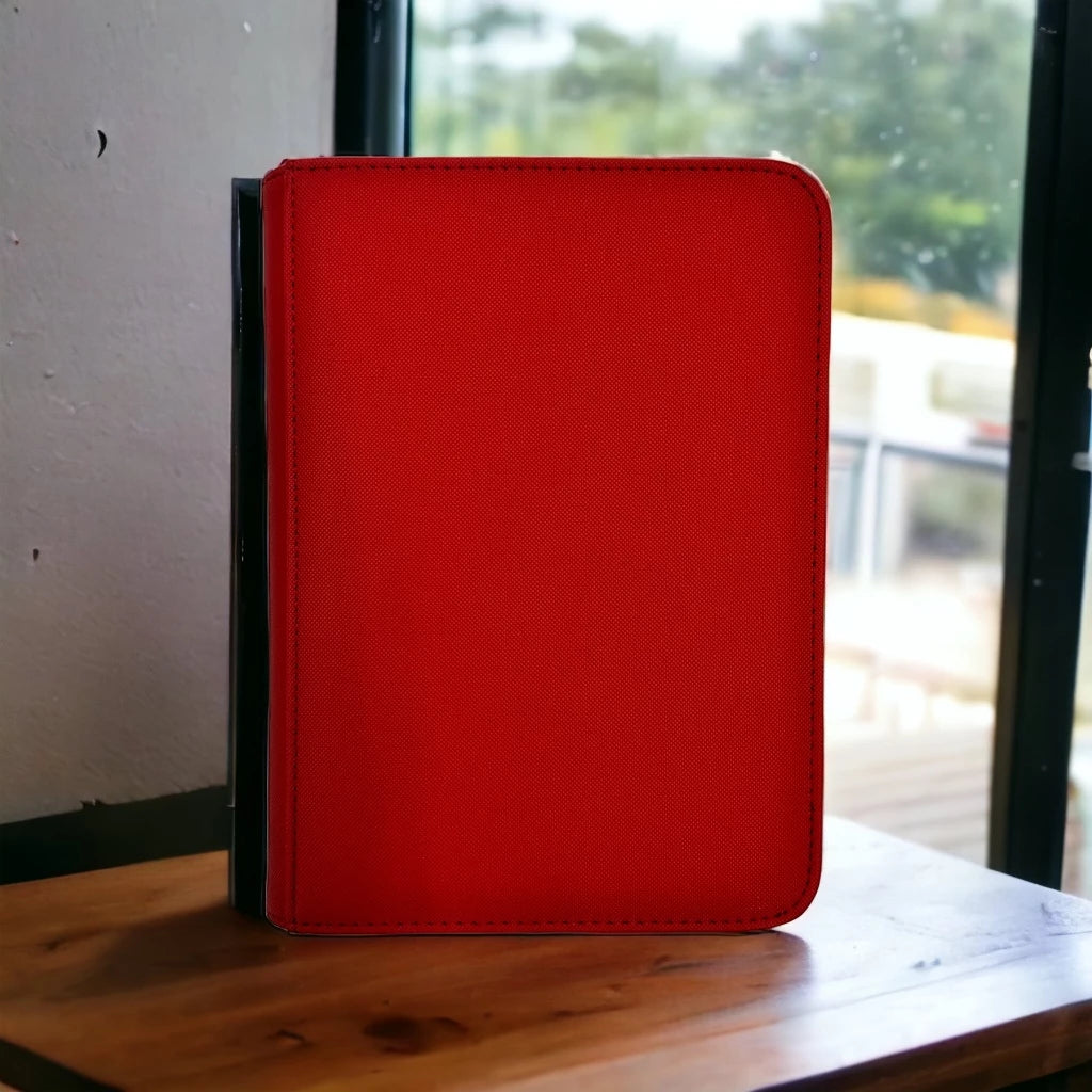 1Up: 4-Pocket Zipper Card Binder