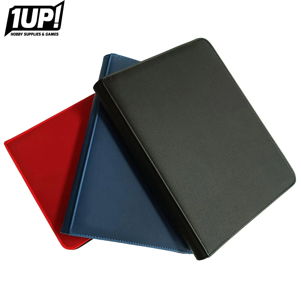 1Up: 4-Pocket Zipper Card Binder