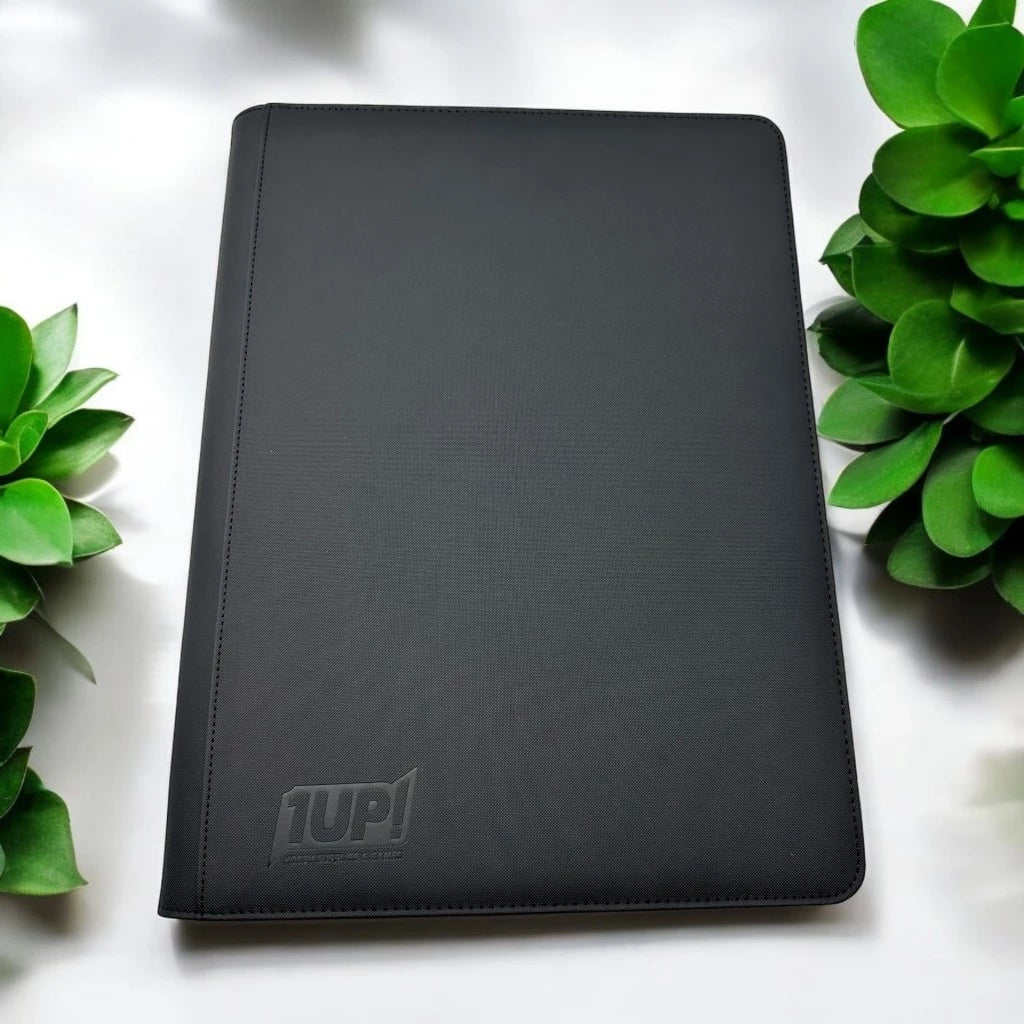 1Up: 16-Pocket Zipper Card Binder