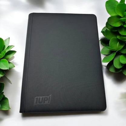 1Up: 16-Pocket Zipper Card Binder
