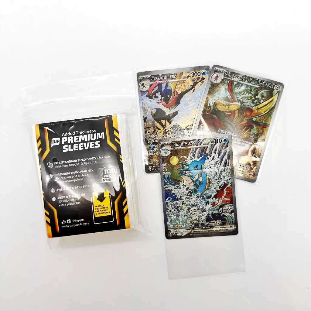 1Up: Premium Sleeves | 100 pieces