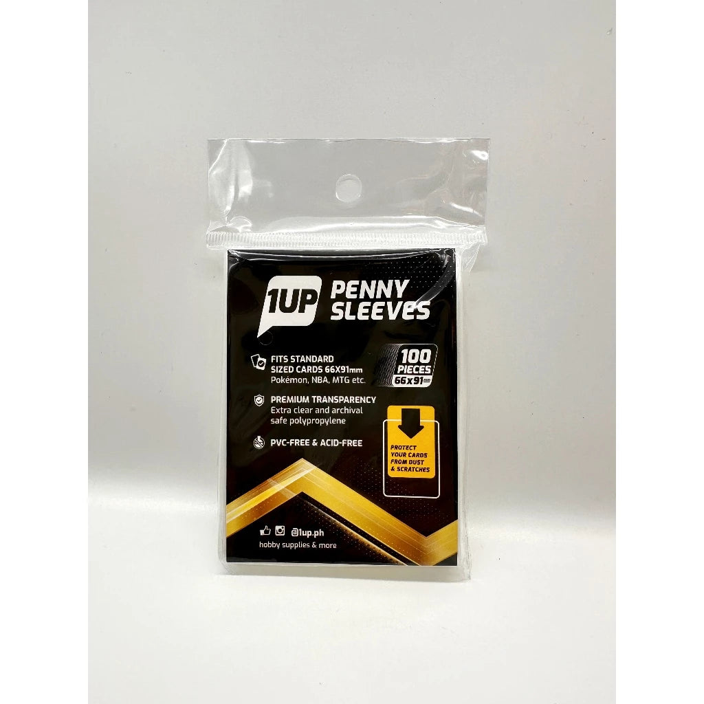 1Up: Penny Sleeves | 100 pieces