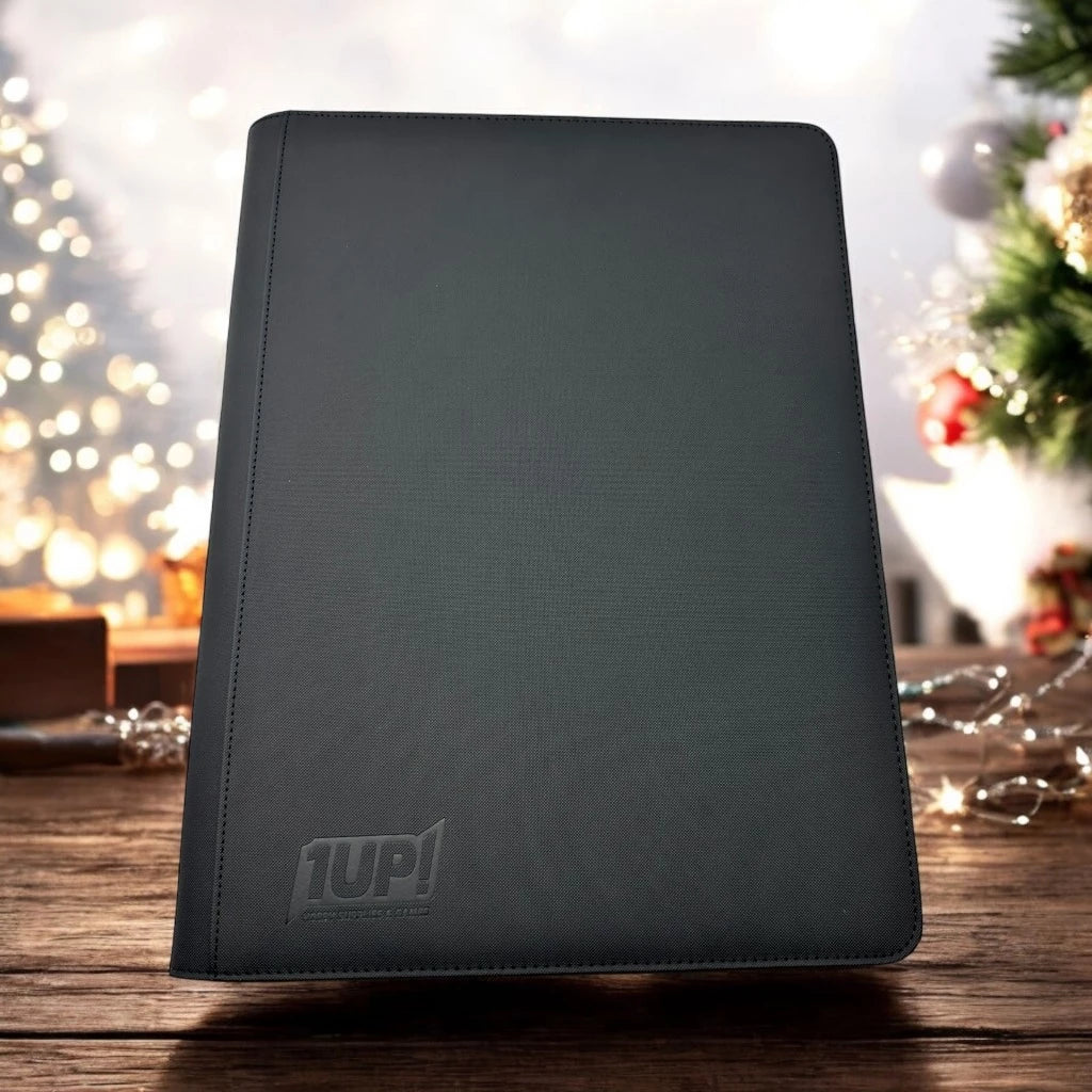 1Up: 16-Pocket Zipper Card Binder