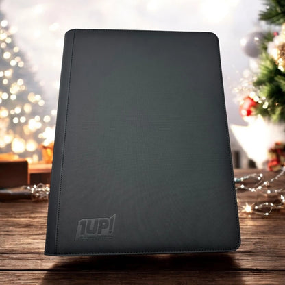 1Up: 16-Pocket Zipper Card Binder