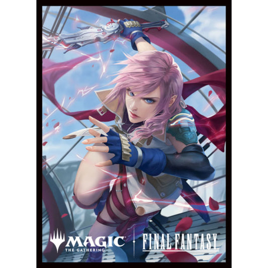 MTG: Sleeve Series FINAL FANTASY "Lightning, Army of On" [MFS-81] (100 Pieces)