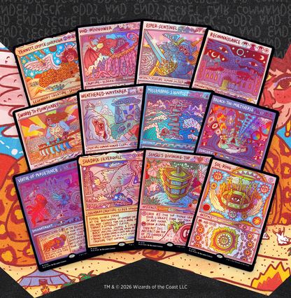 Magic the Gathering X Secret Lair | Commander Deck: Odds and Ends